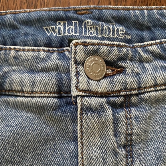 Wild Fable Blue Embellished A-Line Mini Skirt - Picture 5 of 7